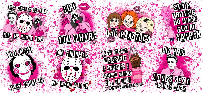 Halloween 10 UV DTF Wrap