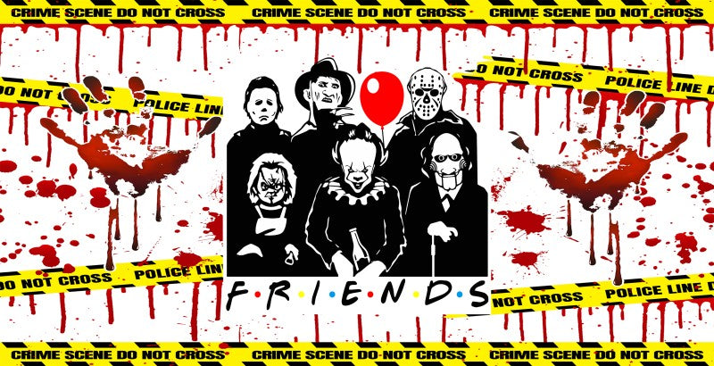 Halloween 4 UV DTF Wrap