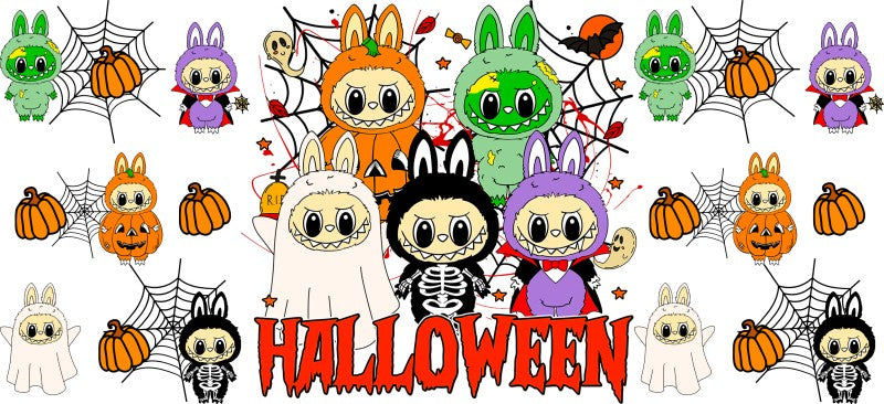Halloween Labubu 1 UV DTF Wrap