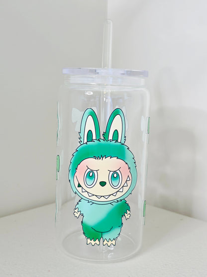 Labubu Serenity Glass Cup