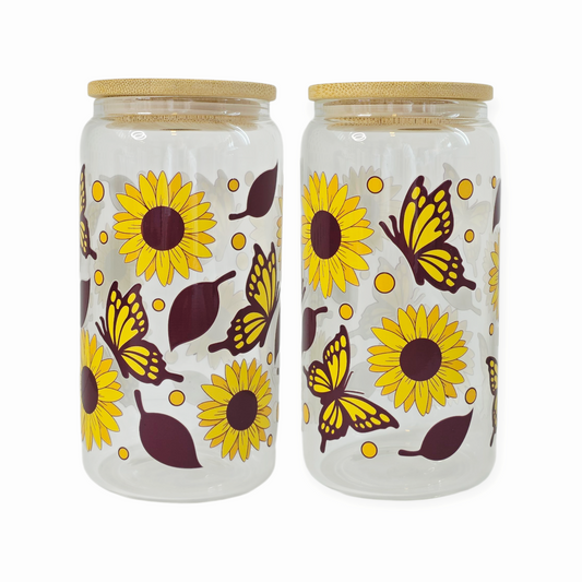 Sunflowers & Butterflies