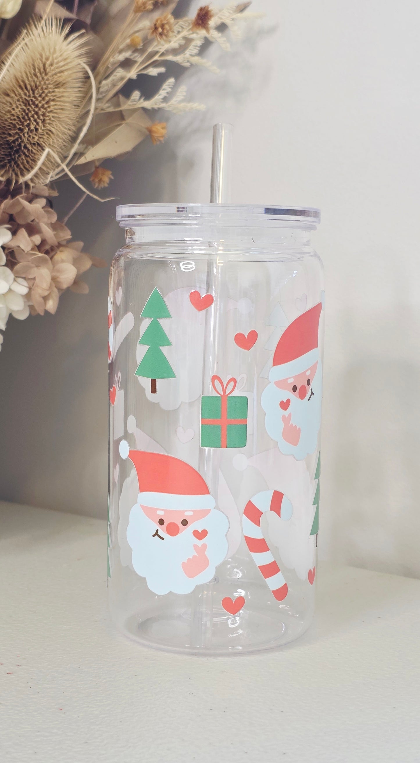 Xmas Santa (plastic cup)