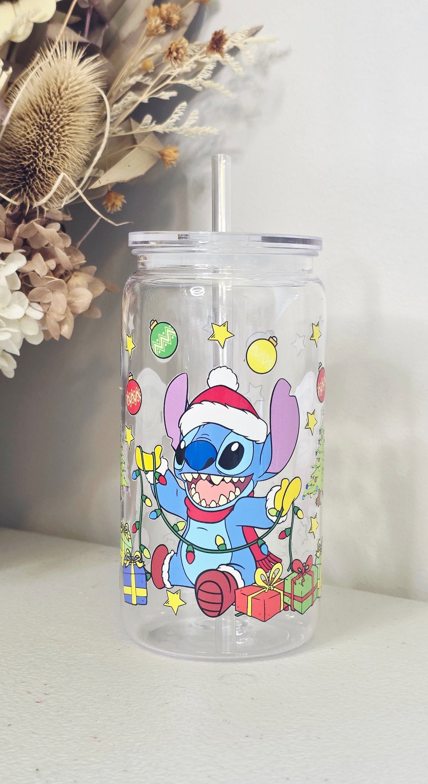 Xmas Stitch 1 (plastic cup)