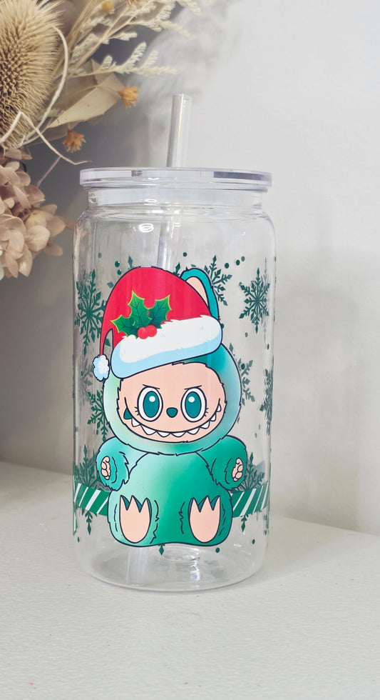 Xmas Labubu Green (plastic cup)