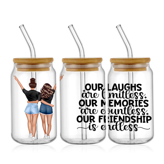 Best Friends UV DTF Wrap
