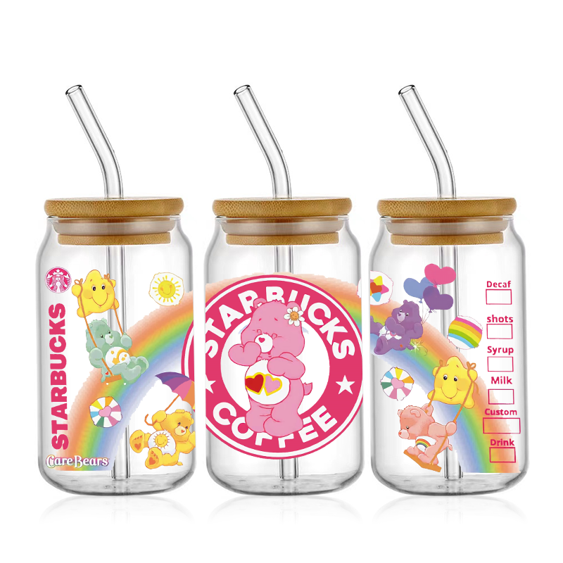 Starbies Care Bears 2 UV DTF Wrap