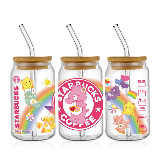 Starbies Care Bears 2 UV DTF Wrap