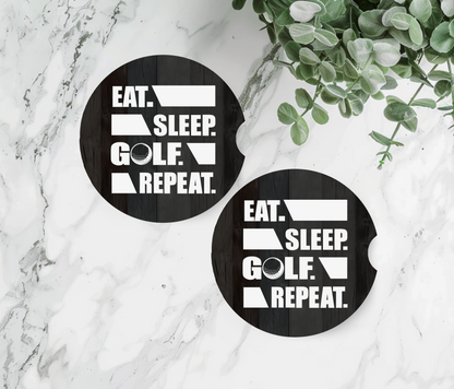 Eat Sleep Golf Repeat