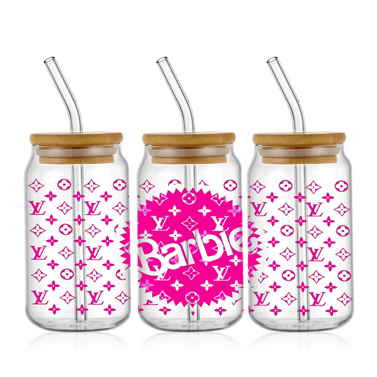 Barbie LV UV DTF Wrap