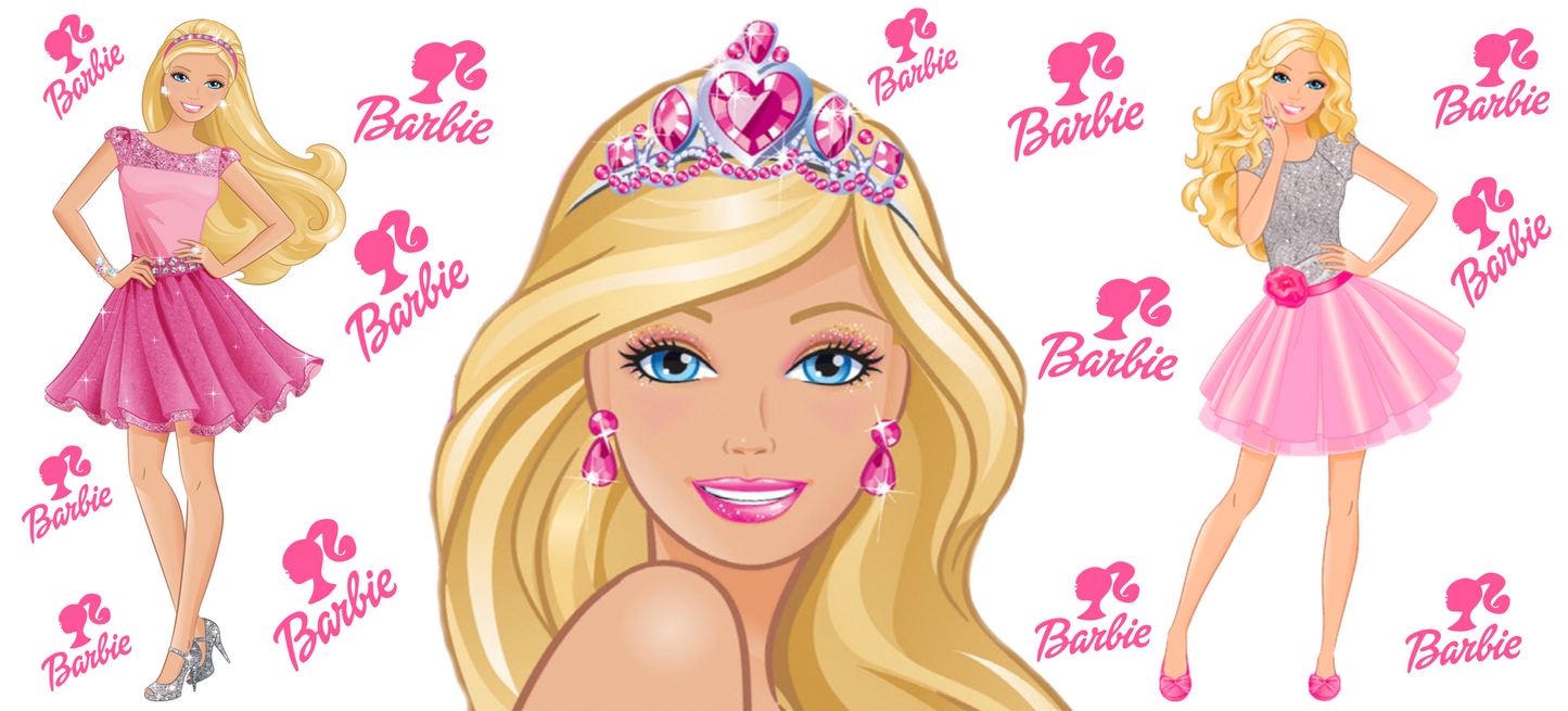 Barbie UV DTF Wrap