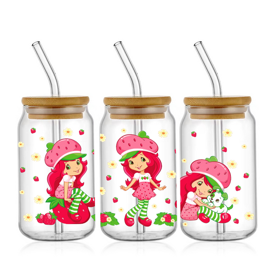 Strawberry Shortcake UV DTF Wrap
