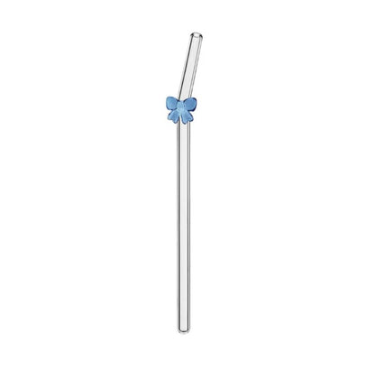 Glass Straw Blue 1