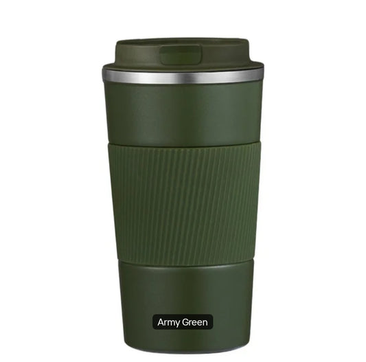Coffee Tumbler Purple Army Green
