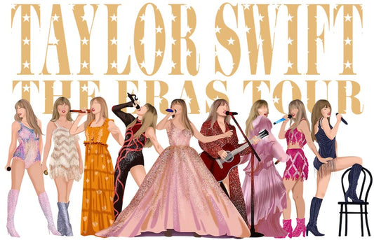 Taylor Swift Era Tour UV DTF Wrap