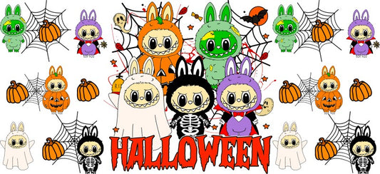 Halloween Labubu 1 UV DTF Wrap