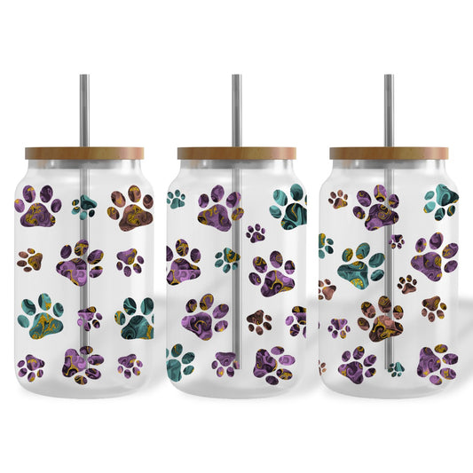 Paw Prints UV DTF Wrap