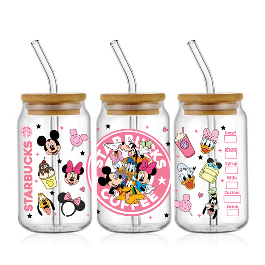Starbies Disney UV DTF Wrap