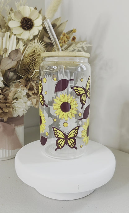 Sunflowers & Butterflies