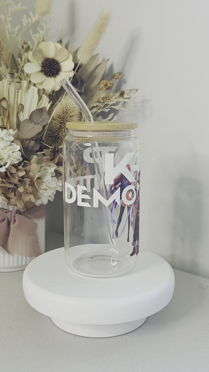 Demon Hunters 4 glass cup