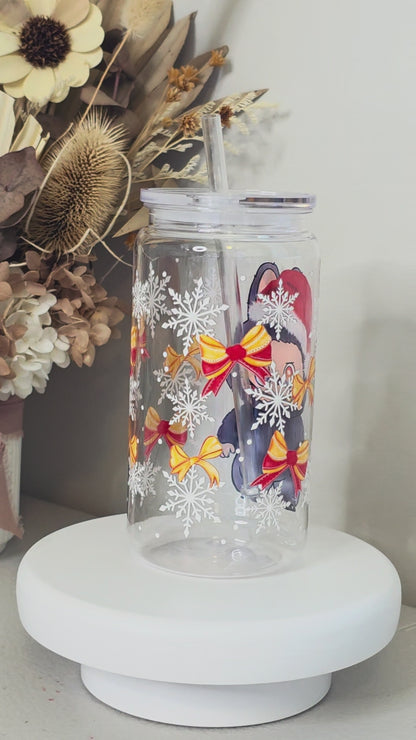 Xmas Labubu Black (plastic cup)