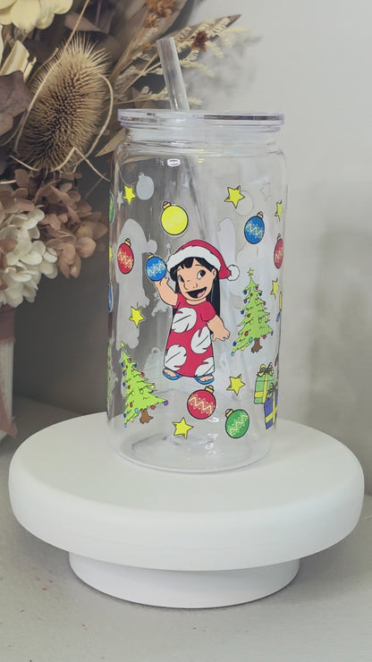 Xmas Stitch 1 (plastic cup)