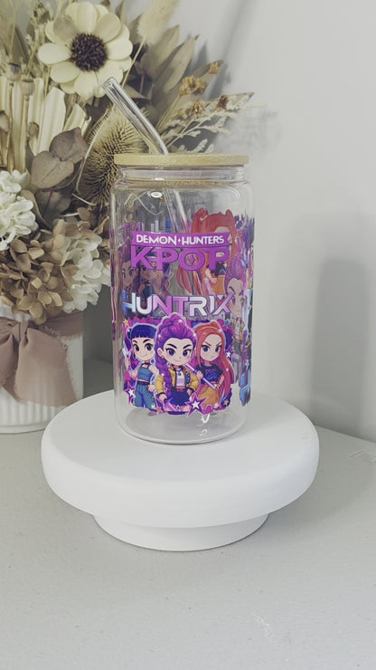 Demon Hunters 3 glass cup